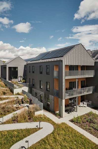 Dementia nursing home community clad and protected with steel. Forgetful?, DemensCentrum Aarhus – Skovvang, Skovvangsvej 97-99, 8200 Aarhus